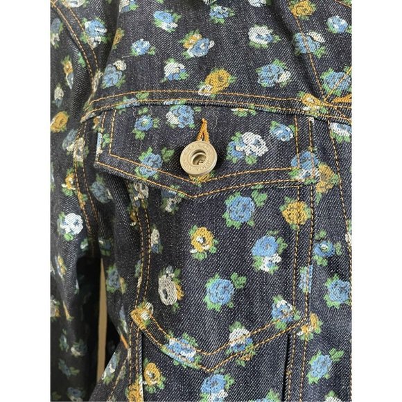 Coach Floral Denim  Jacket - Picture 5 of 10
